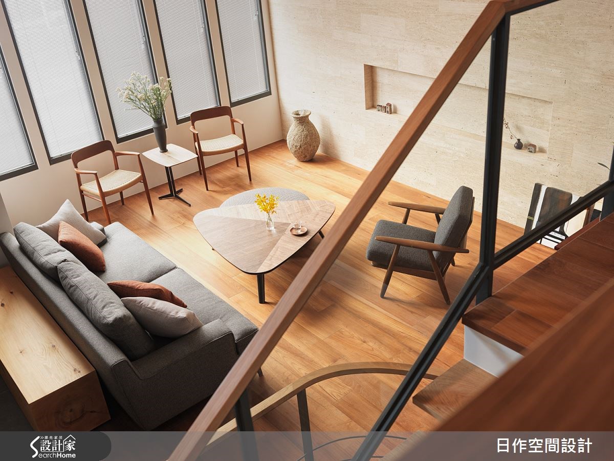 80坪老屋(16~30年)＿混搭風客廳案例圖片＿日作空間設計有限公司＿日作_04之9