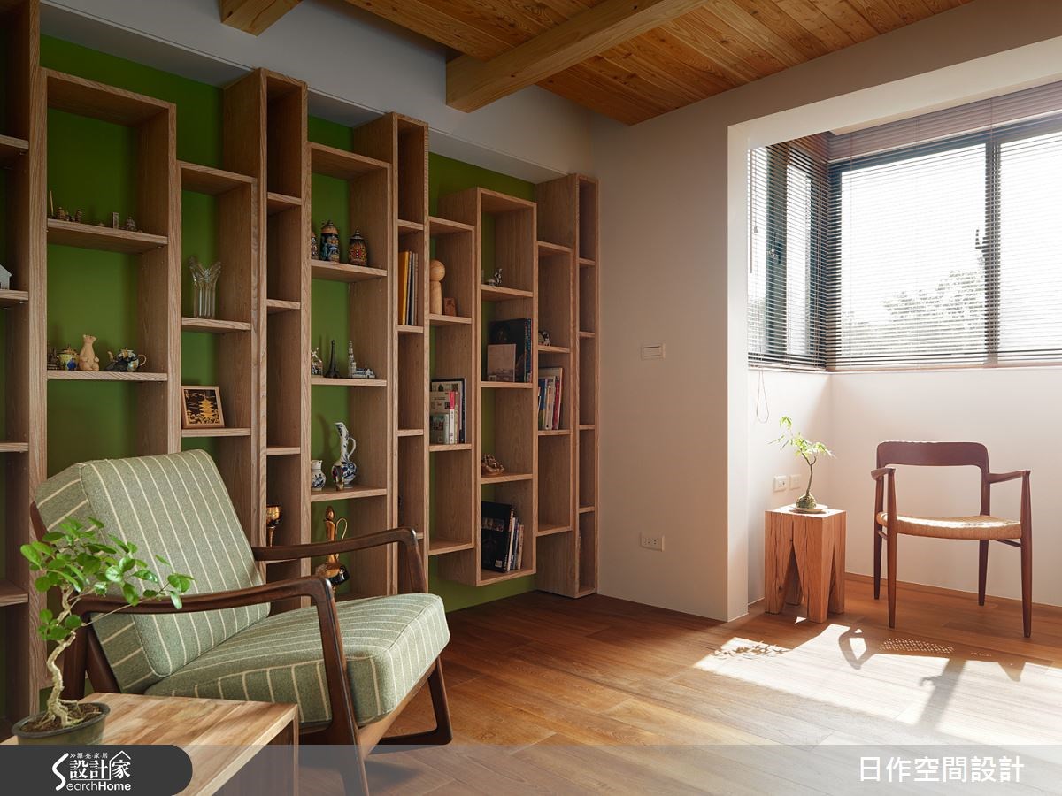 80坪老屋(16~30年)＿混搭風書房案例圖片＿日作空間設計有限公司＿日作_04之11