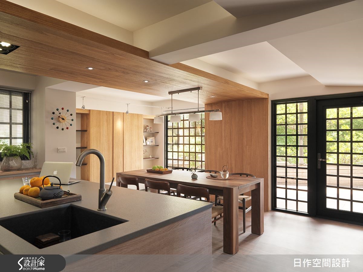 80坪老屋(16~30年)＿混搭風餐廳吧檯案例圖片＿日作空間設計有限公司＿日作_04之21