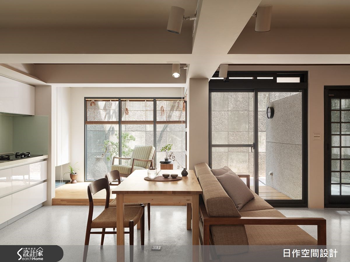 80坪老屋(16~30年)＿混搭風客廳餐廳案例圖片＿日作空間設計有限公司＿日作_04之22