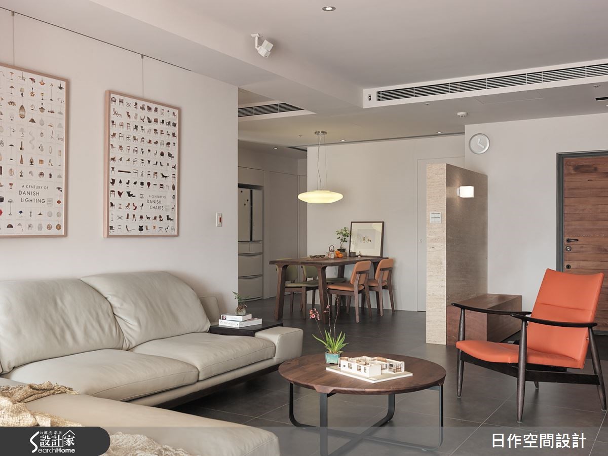 32坪中古屋(5~15年)＿簡約風客廳餐廳案例圖片＿日作空間設計有限公司＿日作_05之10