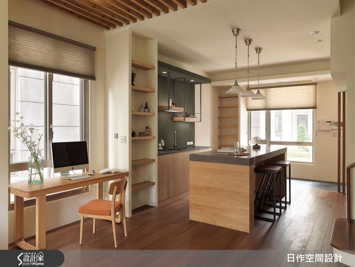 80坪新成屋(5年以下)＿混搭風吧檯案例圖片＿日作空間設計有限公司＿日作_08之6