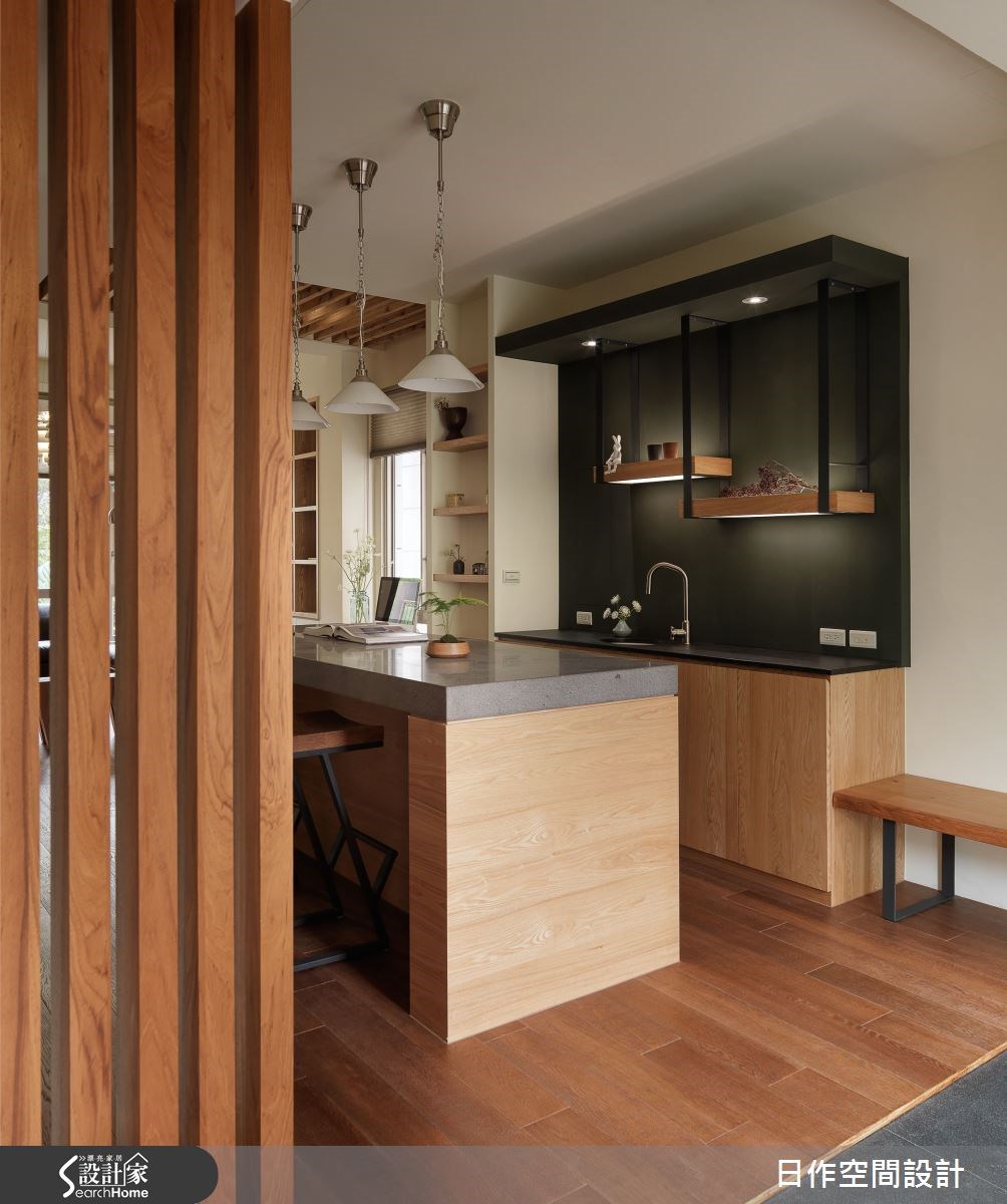80坪新成屋(5年以下)＿混搭風吧檯案例圖片＿日作空間設計有限公司＿日作_08之7