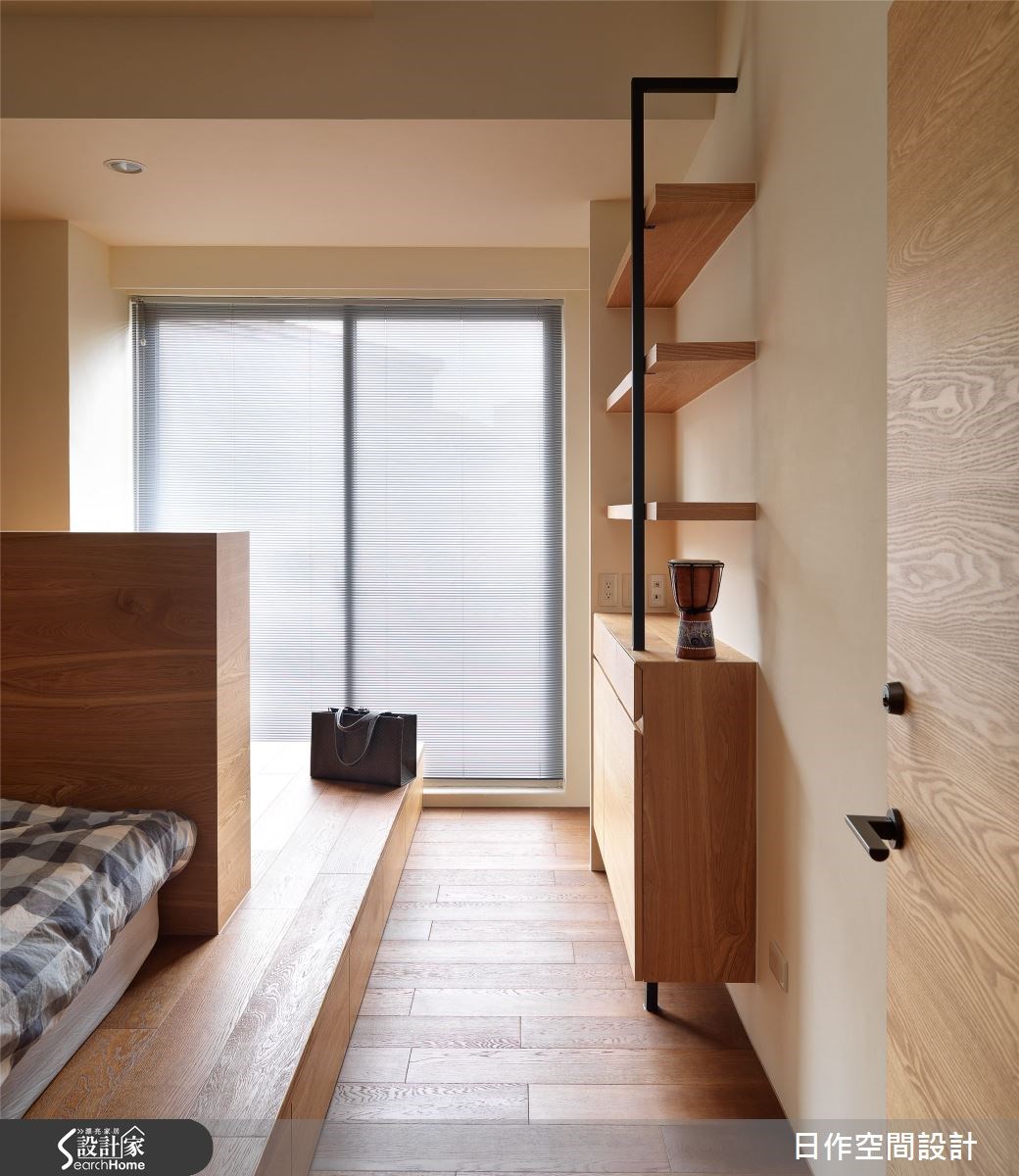 80坪新成屋(5年以下)＿混搭風臥室案例圖片＿日作空間設計有限公司＿日作_08之19
