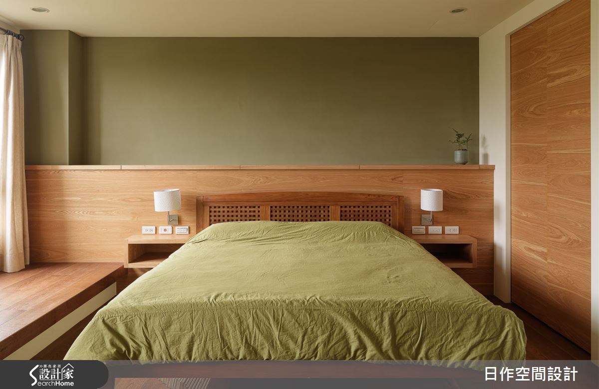 80坪新成屋(5年以下)＿混搭風臥室臥榻案例圖片＿日作空間設計有限公司＿日作_08之20