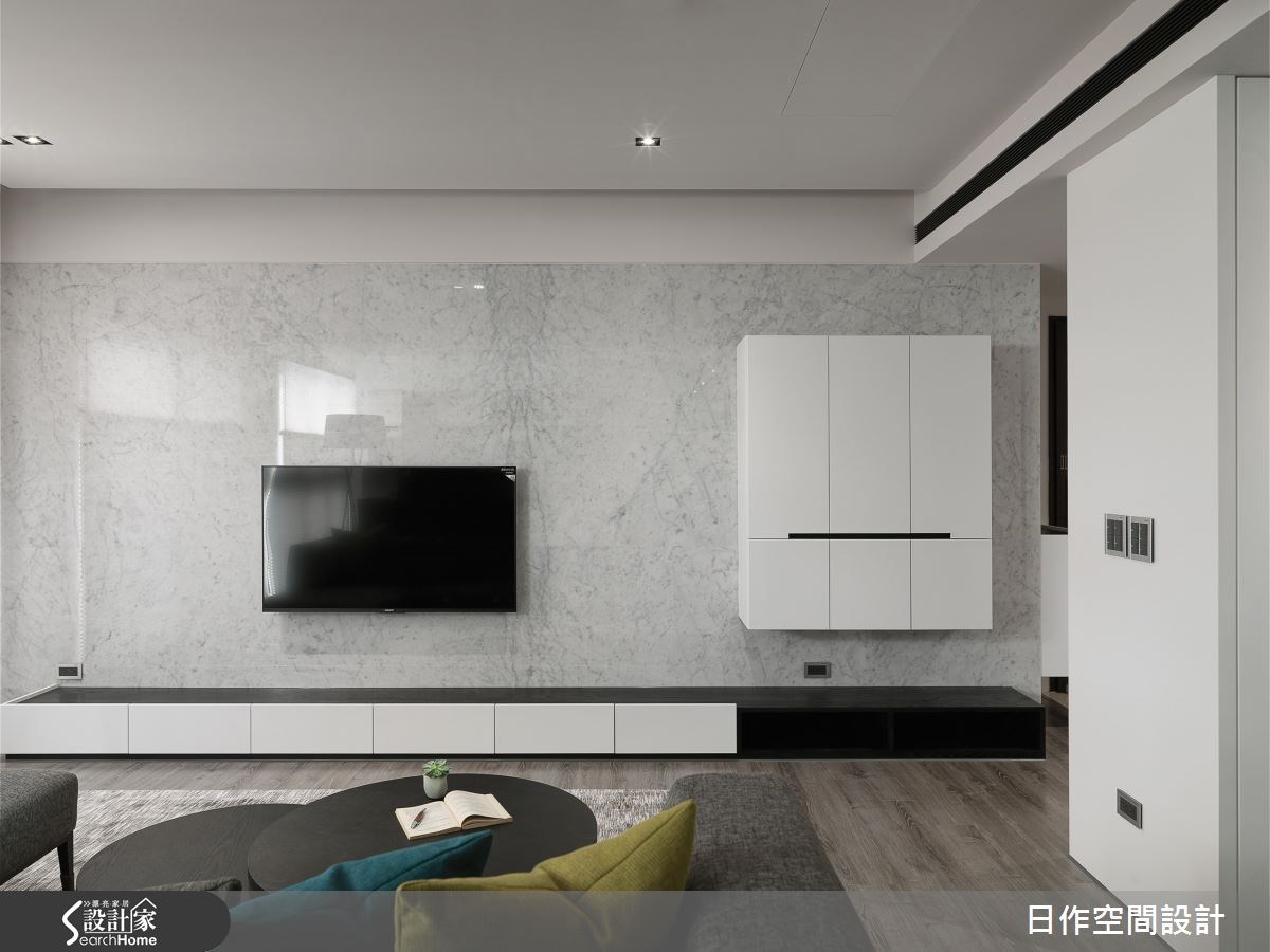 30坪新成屋(5年以下)＿現代風客廳案例圖片＿日作空間設計有限公司＿日作_10之4