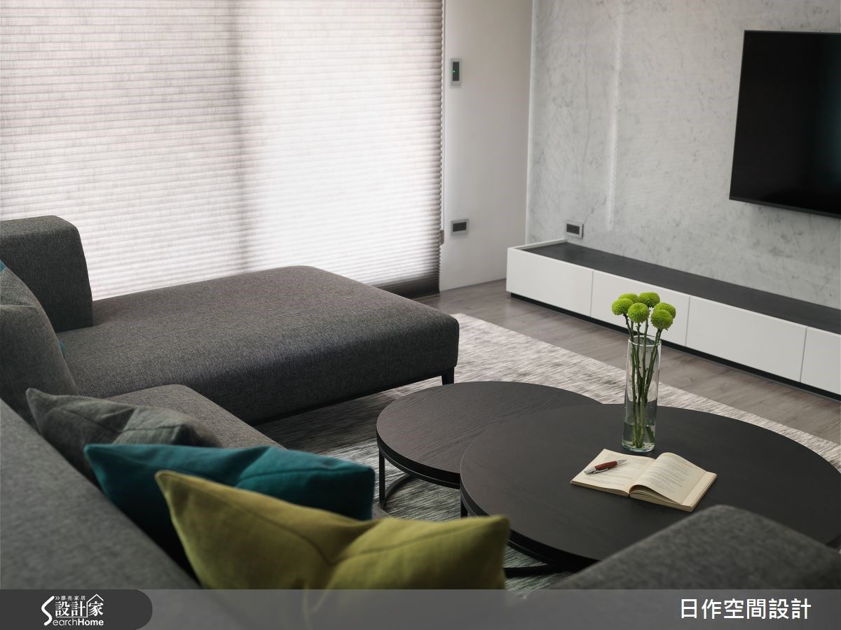 30坪新成屋(5年以下)＿現代風客廳案例圖片＿日作空間設計有限公司＿日作_10之5