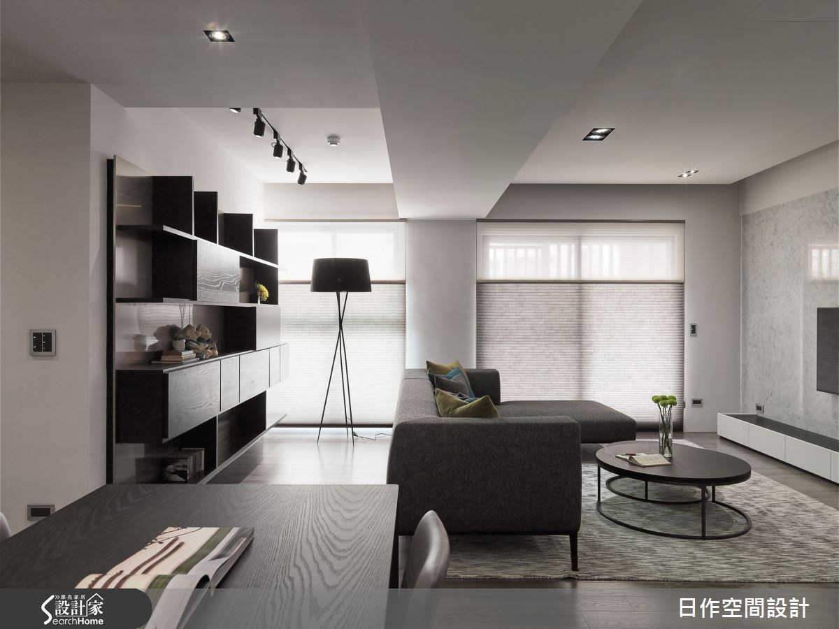 30坪新成屋(5年以下)＿現代風客廳案例圖片＿日作空間設計有限公司＿日作_10之9