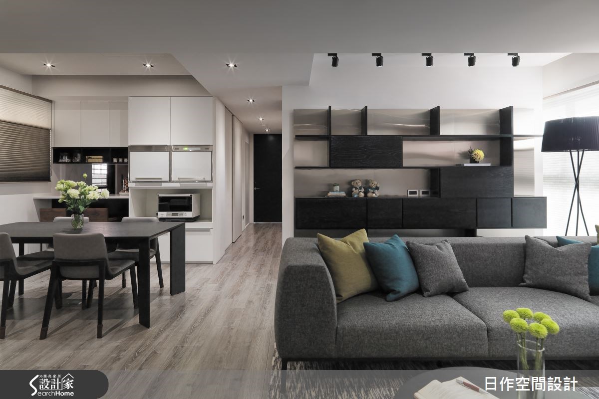 30坪新成屋(5年以下)＿現代風客廳餐廳案例圖片＿日作空間設計有限公司＿日作_10之11