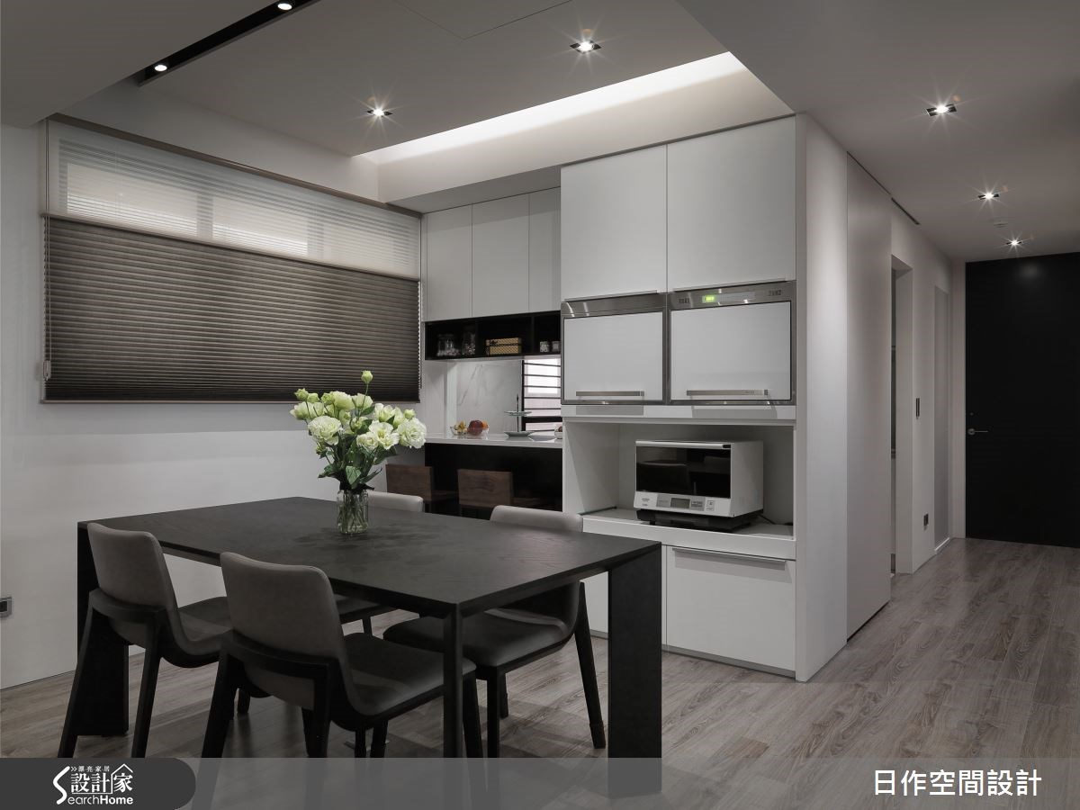 30坪新成屋(5年以下)＿現代風餐廳吧檯案例圖片＿日作空間設計有限公司＿日作_10之12