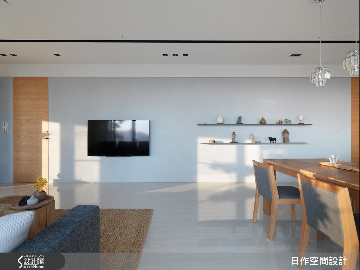 42坪新成屋(5年以下)＿休閒風客廳餐廳案例圖片＿日作空間設計有限公司＿日作_11之1