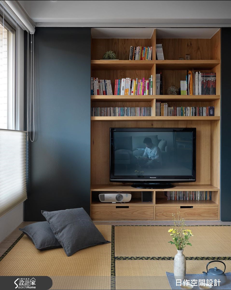 32坪中古屋(5~15年)＿簡約風書房案例圖片＿日作空間設計有限公司＿日作_12之7
