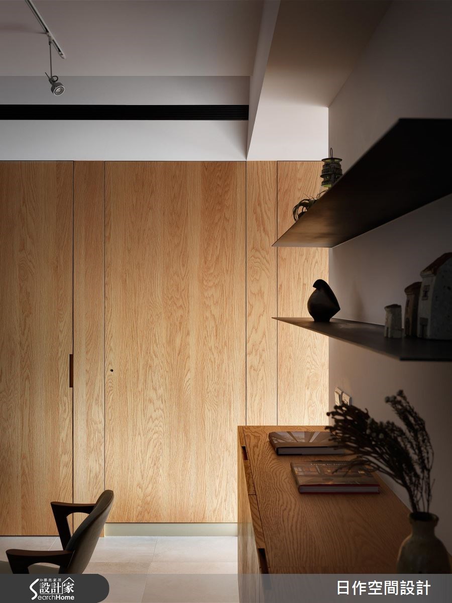 40坪老屋(16~30年)＿簡約風書房案例圖片＿日作空間設計有限公司＿日作_14之7