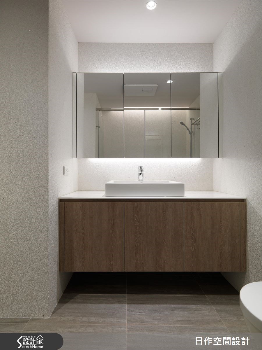 40坪老屋(16~30年)＿簡約風浴室案例圖片＿日作空間設計有限公司＿日作_14之14