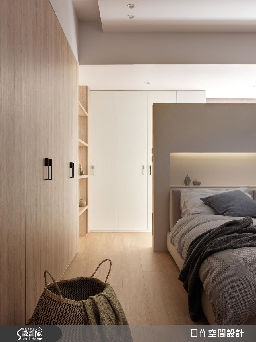 40坪老屋(16~30年)＿簡約風臥室案例圖片＿日作空間設計有限公司＿日作_14之15