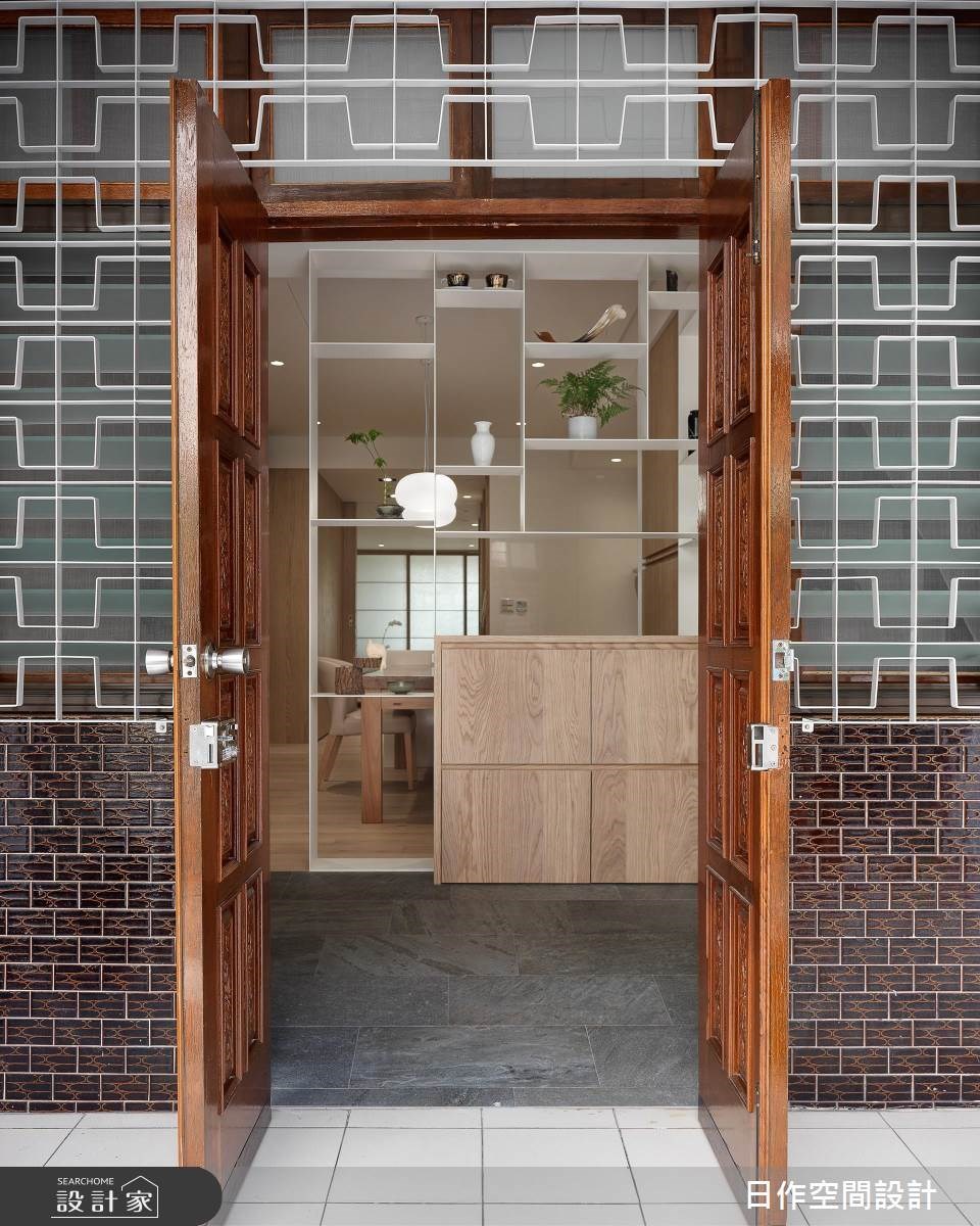 22坪老屋(16~30年)＿簡約風玄關案例圖片＿日作空間設計有限公司＿日作_15之1