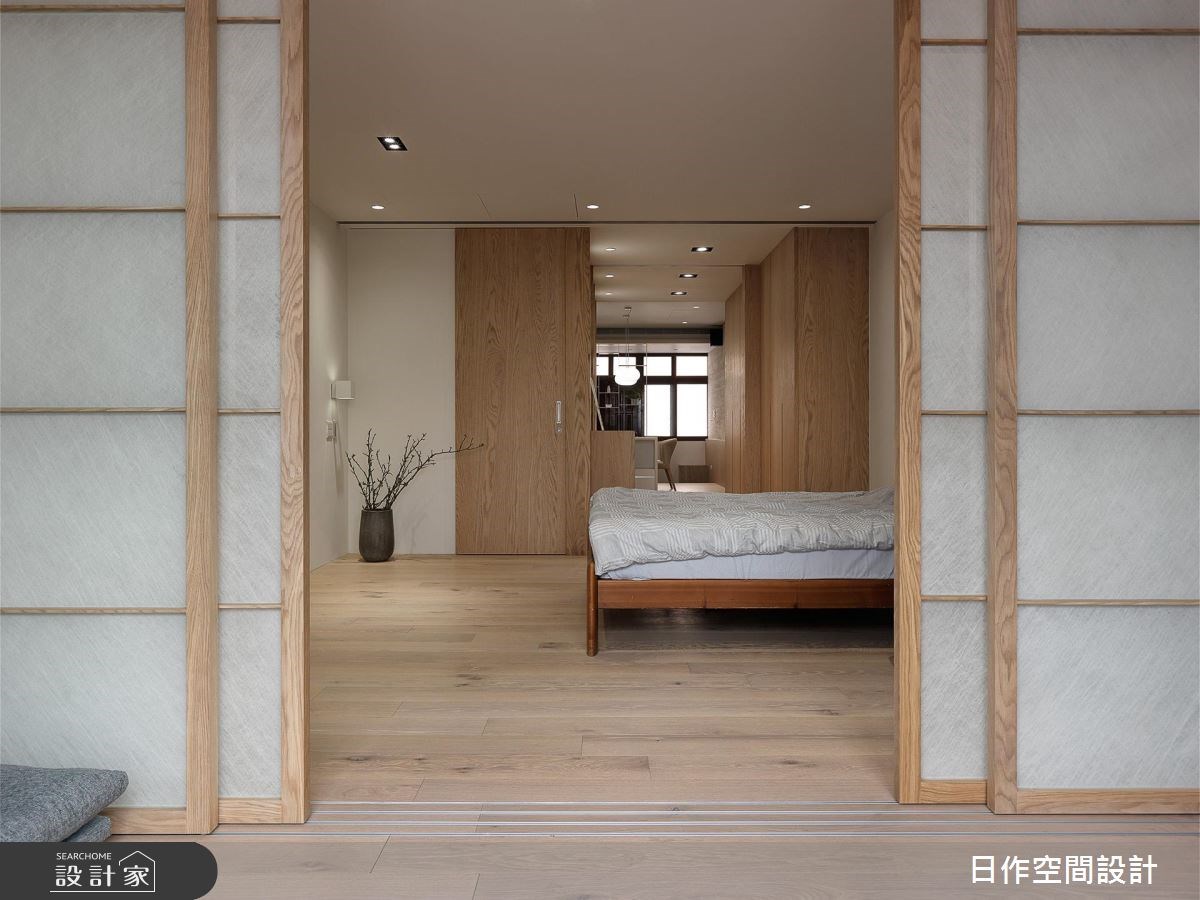 22坪老屋(16~30年)＿簡約風臥室案例圖片＿日作空間設計有限公司＿日作_15之10