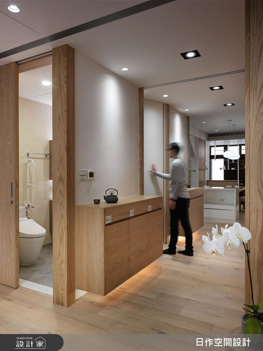22坪老屋(16~30年)＿簡約風走廊案例圖片＿日作空間設計有限公司＿日作_15之12