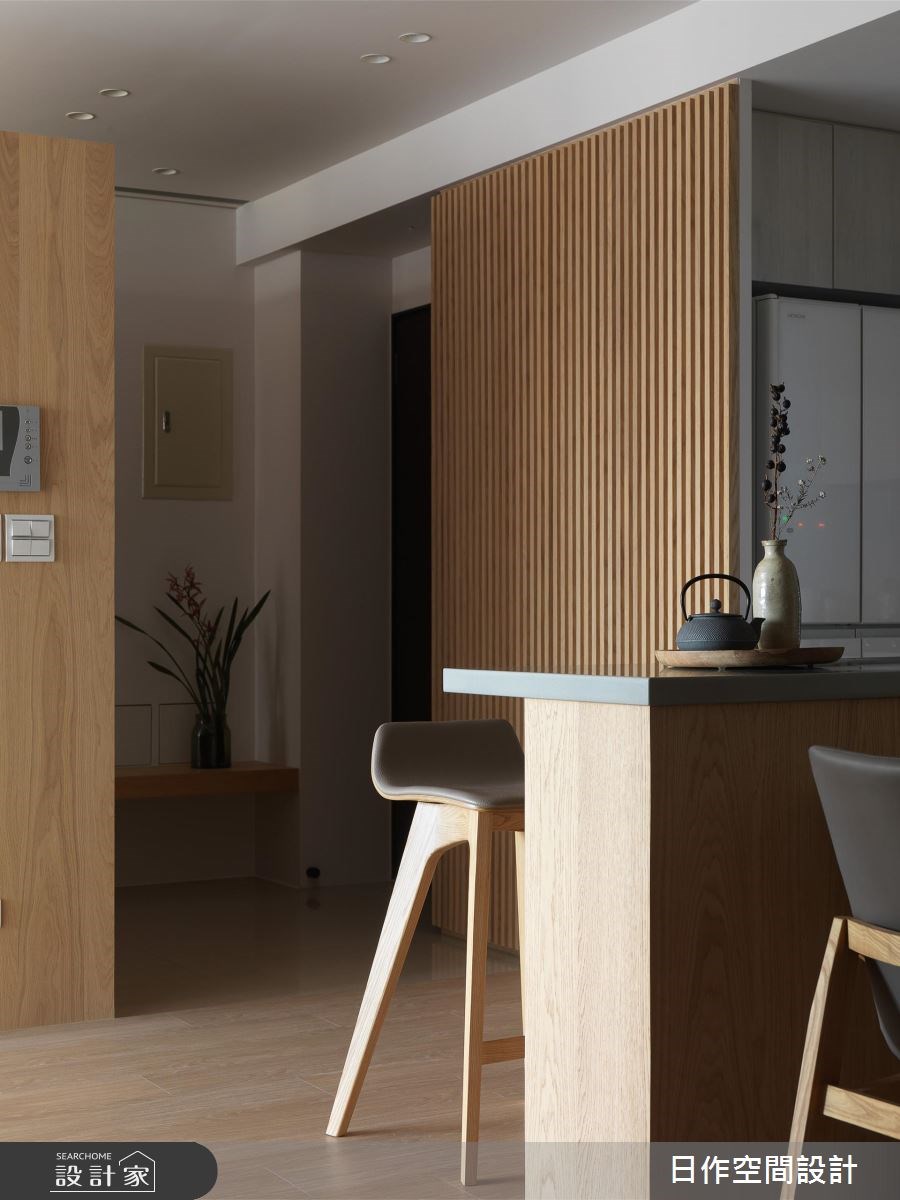 30坪新成屋(5年以下)＿簡約風玄關案例圖片＿日作空間設計有限公司＿日作_16之2