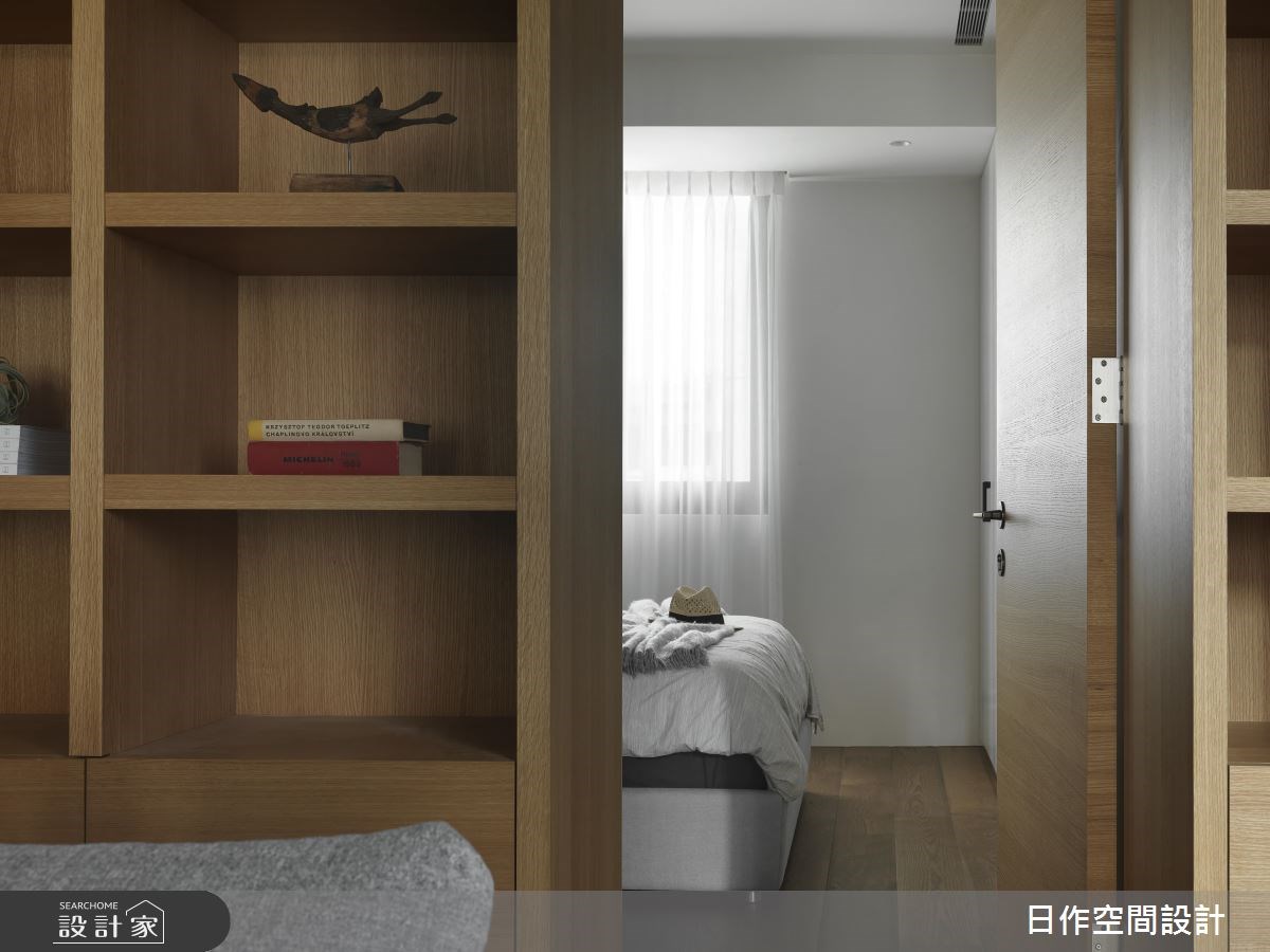 38坪老屋(16~30年)＿現代風臥室案例圖片＿日作空間設計有限公司＿日作_18之26