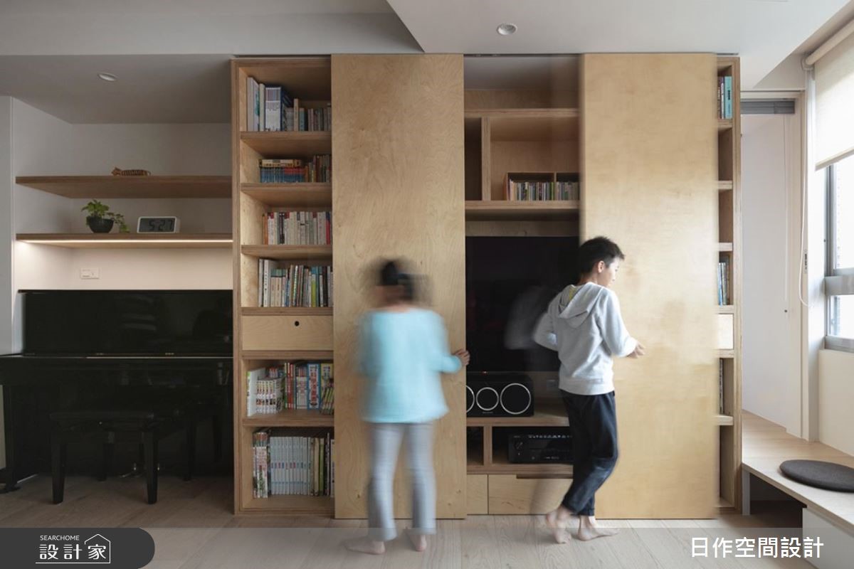 23坪老屋(16~30年)＿混搭風客廳和室案例圖片＿日作空間設計有限公司＿日作_20之11