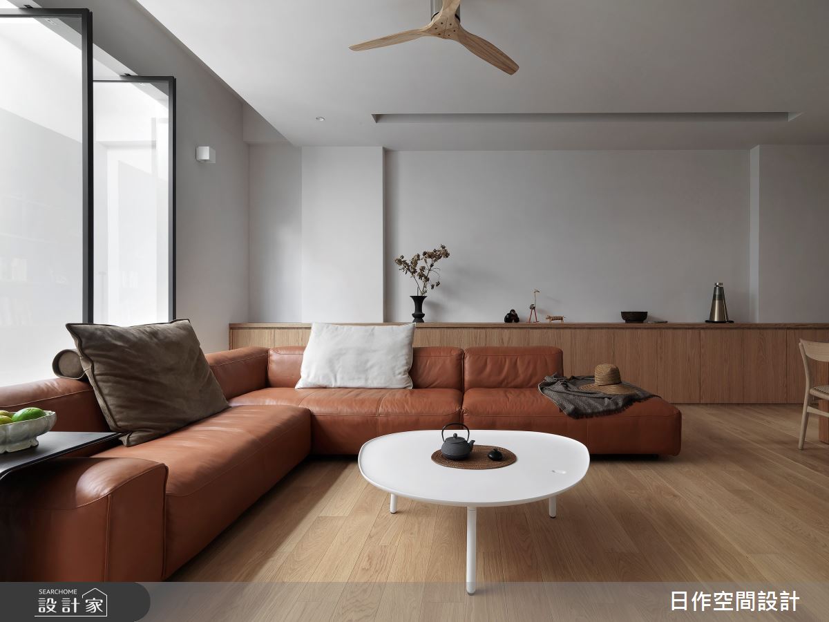 中古屋(5~15年)＿日式無印風客廳案例圖片＿日作空間設計有限公司＿日作_21之8