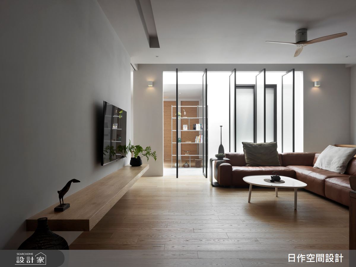 中古屋(5~15年)＿日式無印風客廳案例圖片＿日作空間設計有限公司＿日作_21之15