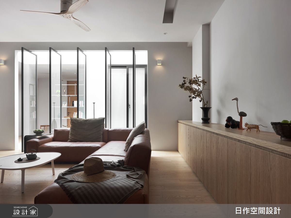 中古屋(5~15年)＿日式無印風客廳案例圖片＿日作空間設計有限公司＿日作_21之16