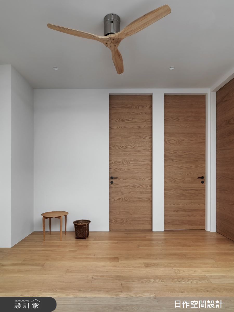 中古屋(5~15年)＿日式無印風臥室案例圖片＿日作空間設計有限公司＿日作_21之26