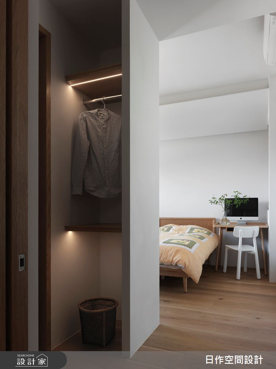 25坪新成屋(5年以下)＿人文禪風臥室案例圖片＿日作空間設計有限公司＿日作_22之25