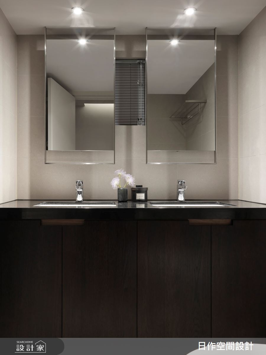 30坪新成屋(5年以下)＿日式無印風浴室案例圖片＿日作空間設計有限公司＿日作_23之14