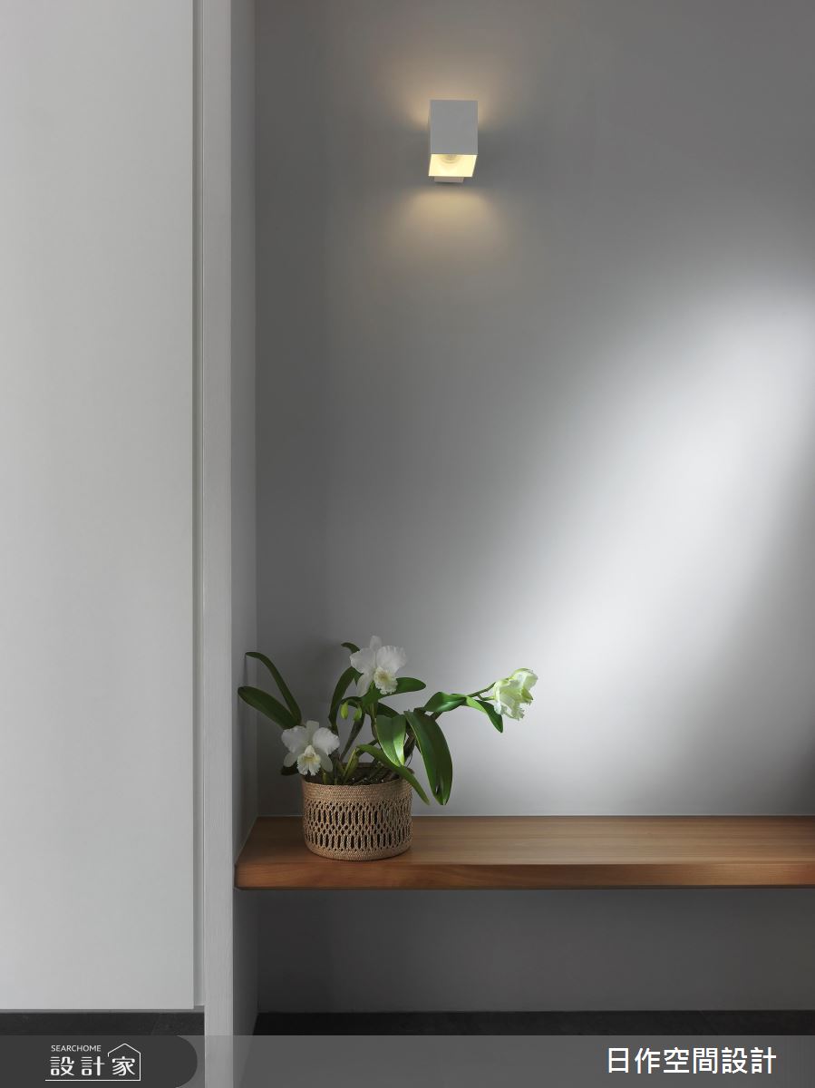 32坪新成屋(5年以下)＿日式無印風玄關案例圖片＿日作空間設計有限公司＿日作_25之3