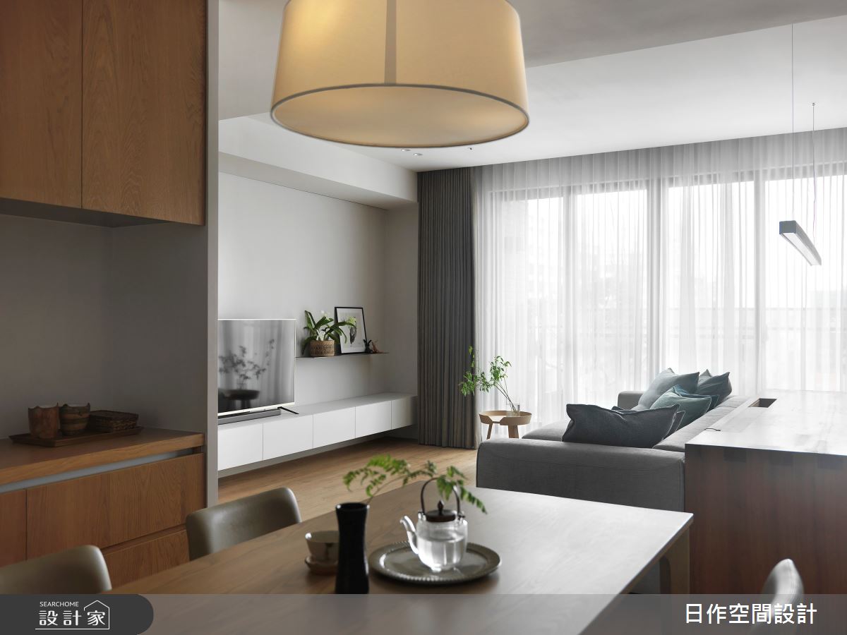 32坪新成屋(5年以下)＿日式無印風餐廳案例圖片＿日作空間設計有限公司＿日作_25之11
