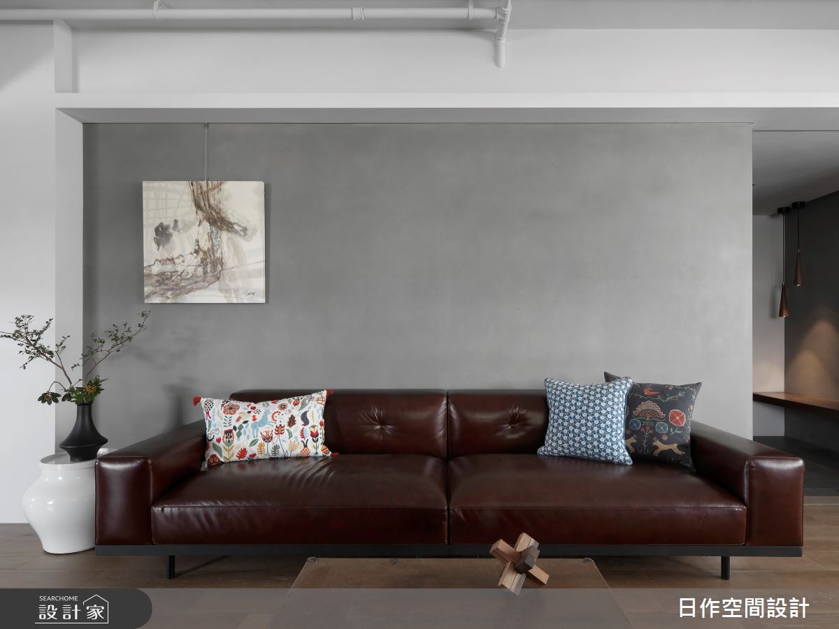 老屋(31~40年)＿休閒人文風客廳案例圖片＿日作空間設計有限公司＿日作_26之3