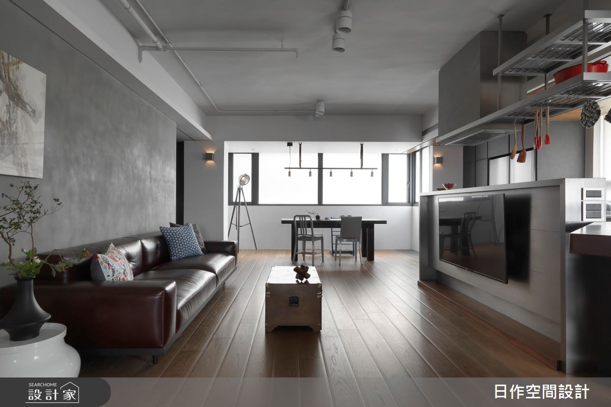 老屋(31~40年)＿休閒人文風客廳案例圖片＿日作空間設計有限公司＿日作_26之5