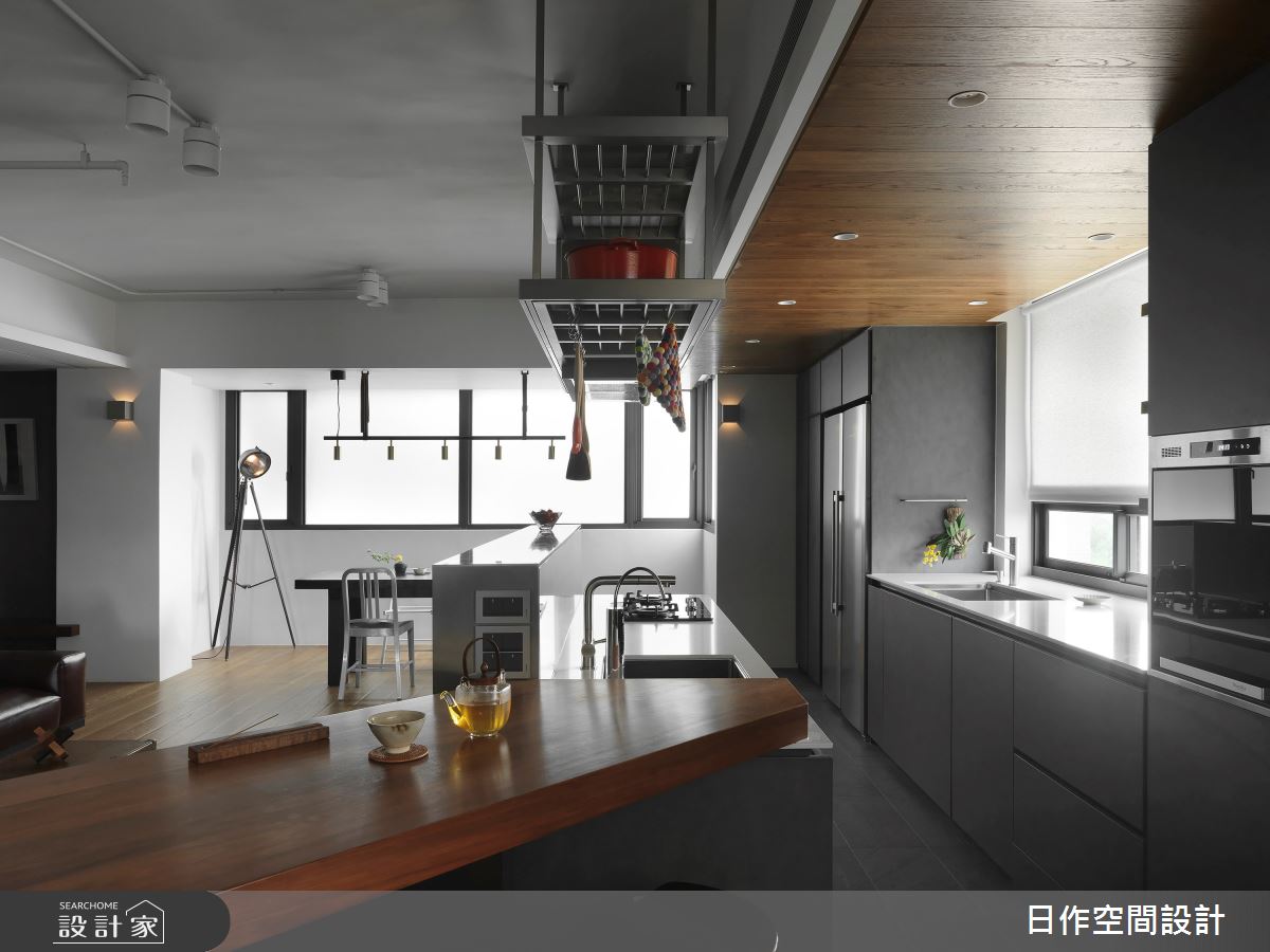 老屋(31~40年)＿休閒人文風廚房案例圖片＿日作空間設計有限公司＿日作_26之14