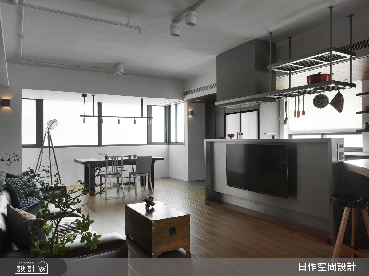 老屋(31~40年)＿休閒人文風客廳案例圖片＿日作空間設計有限公司＿日作_26之6