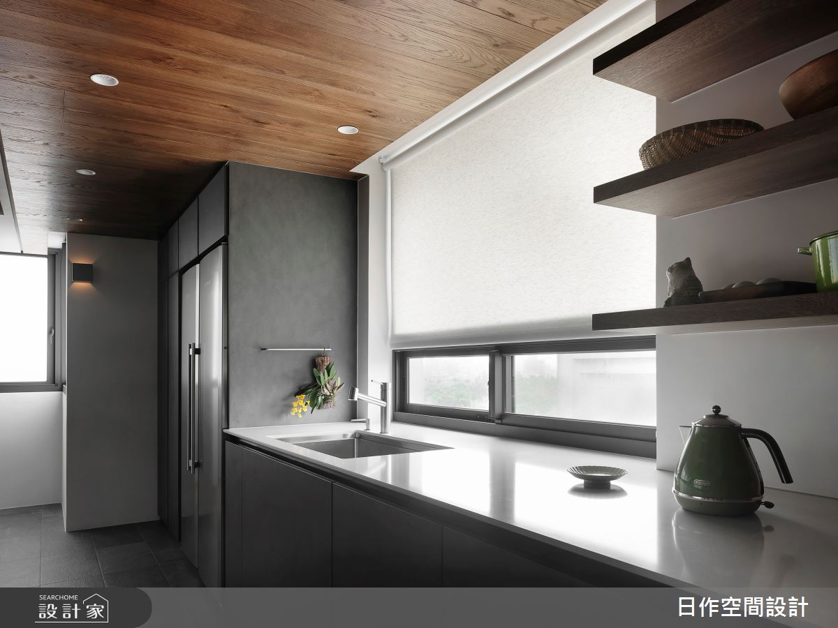 老屋(31~40年)＿休閒人文風廚房案例圖片＿日作空間設計有限公司＿日作_26之13