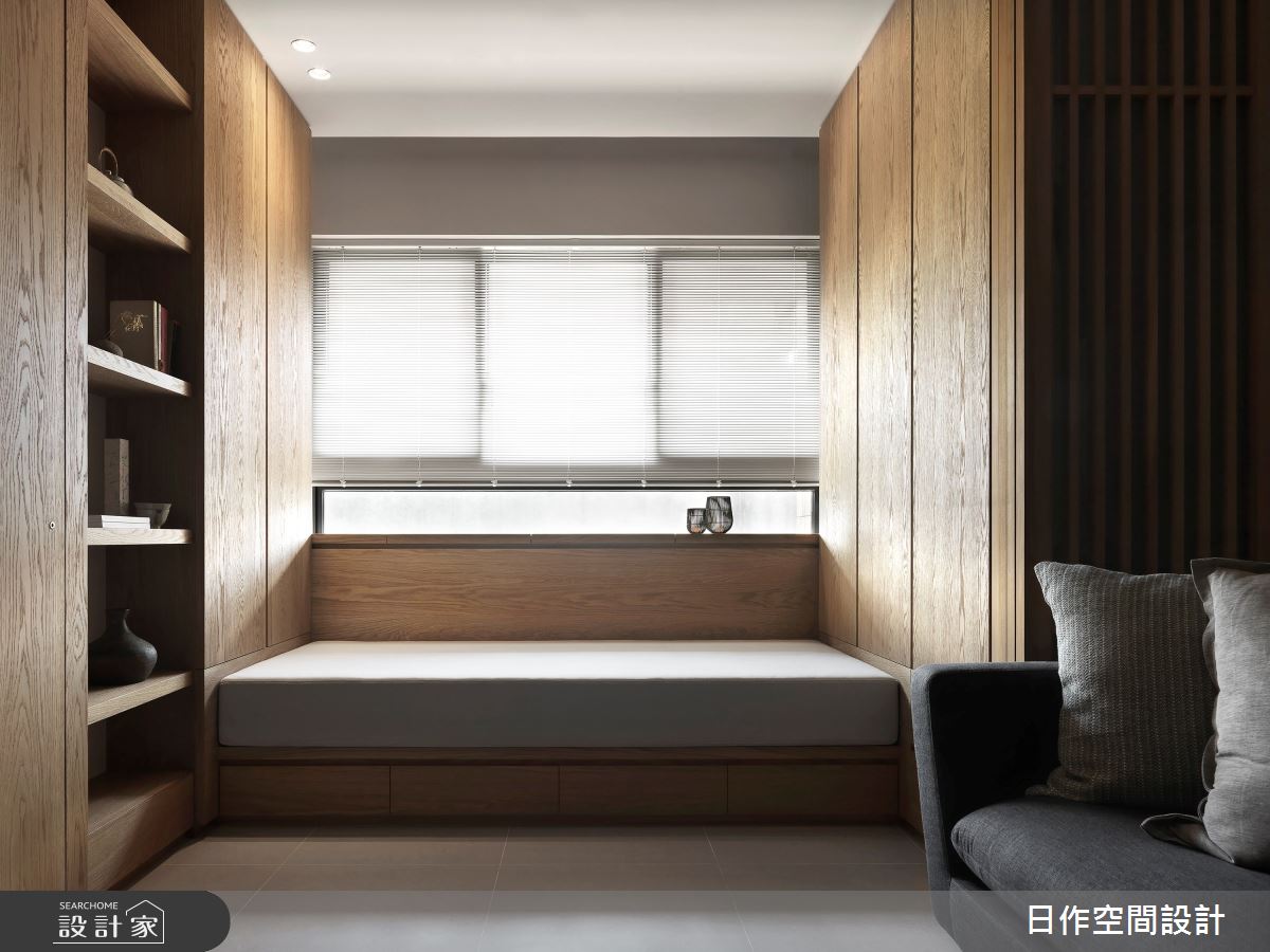新成屋(5年以下)＿人文禪風客廳臥榻案例圖片＿日作空間設計有限公司＿日作_28之12