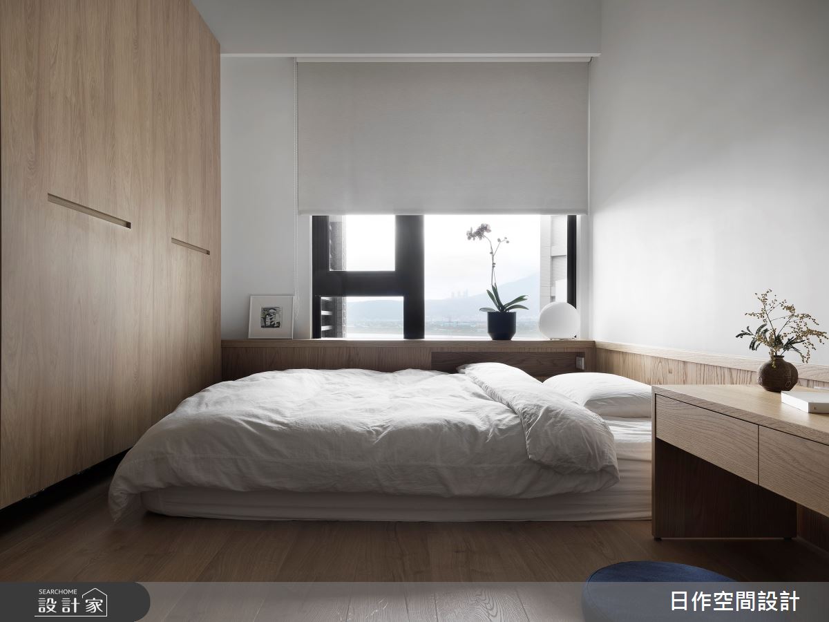 新成屋(5年以下)＿日式無印風臥室案例圖片＿日作空間設計有限公司＿日作_29之4452