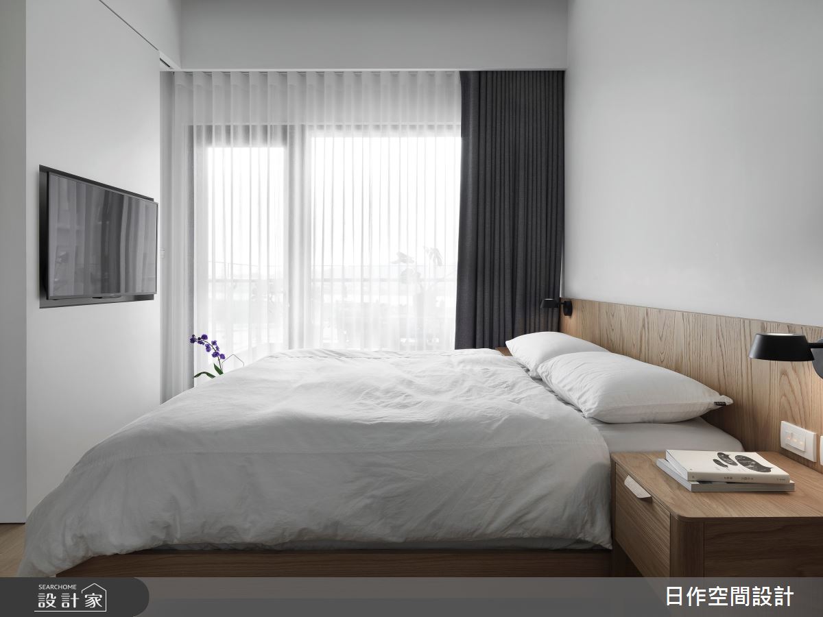 新成屋(5年以下)＿日式無印風臥室案例圖片＿日作空間設計有限公司＿日作_29之19