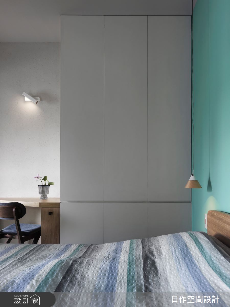 35坪新成屋(5年以下)＿日式無印風臥室案例圖片＿日作空間設計有限公司＿日作_39之25