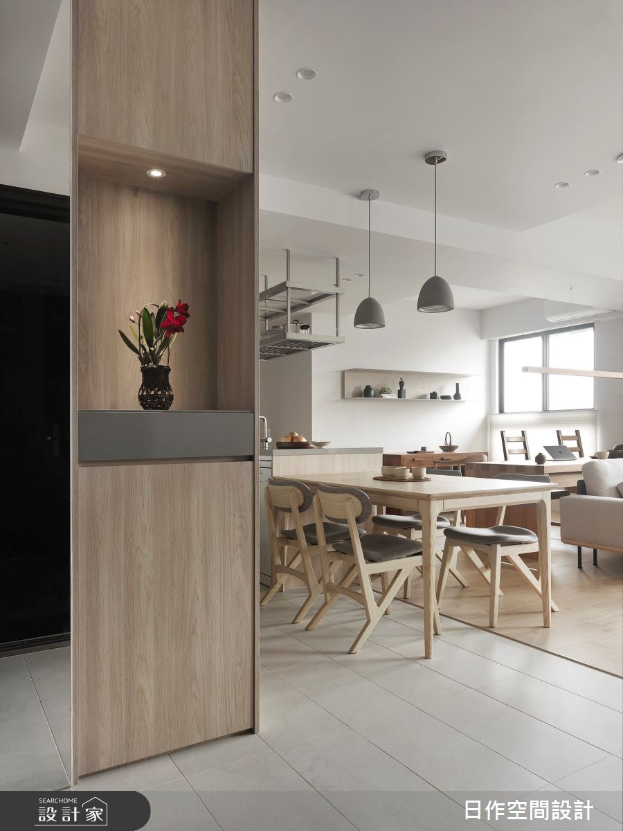 35坪新成屋(5年以下)＿日式無印風餐廳案例圖片＿日作空間設計有限公司＿日作_40之1