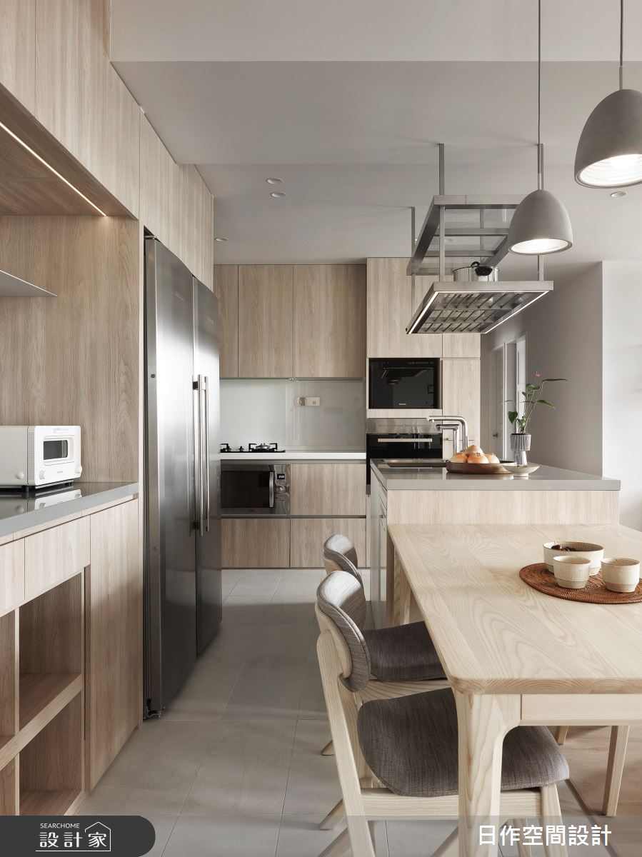 35坪新成屋(5年以下)＿日式無印風餐廳案例圖片＿日作空間設計有限公司＿日作_40之4