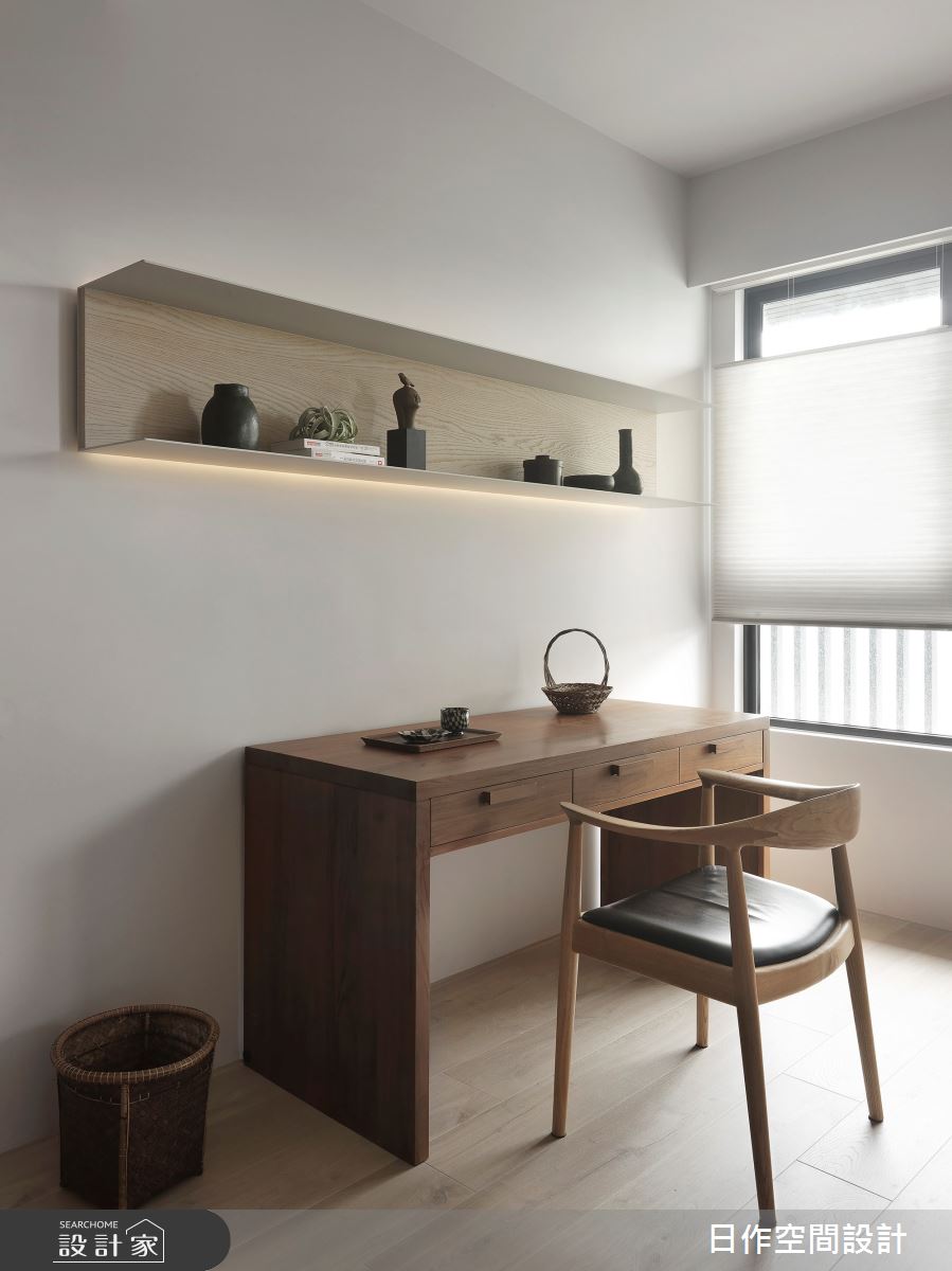 35坪新成屋(5年以下)＿日式無印風多功能室案例圖片＿日作空間設計有限公司＿日作_40之20