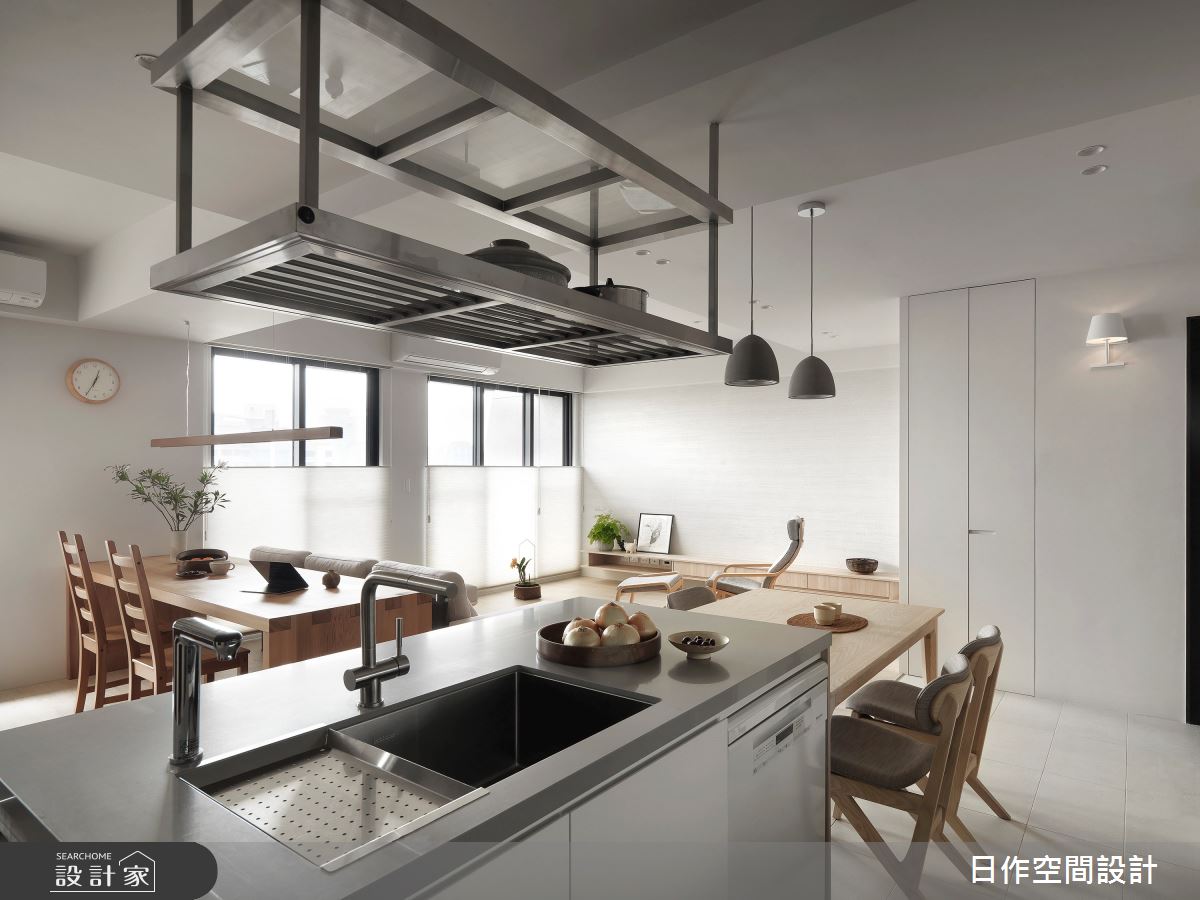 35坪新成屋(5年以下)＿日式無印風餐廳案例圖片＿日作空間設計有限公司＿日作_40之15