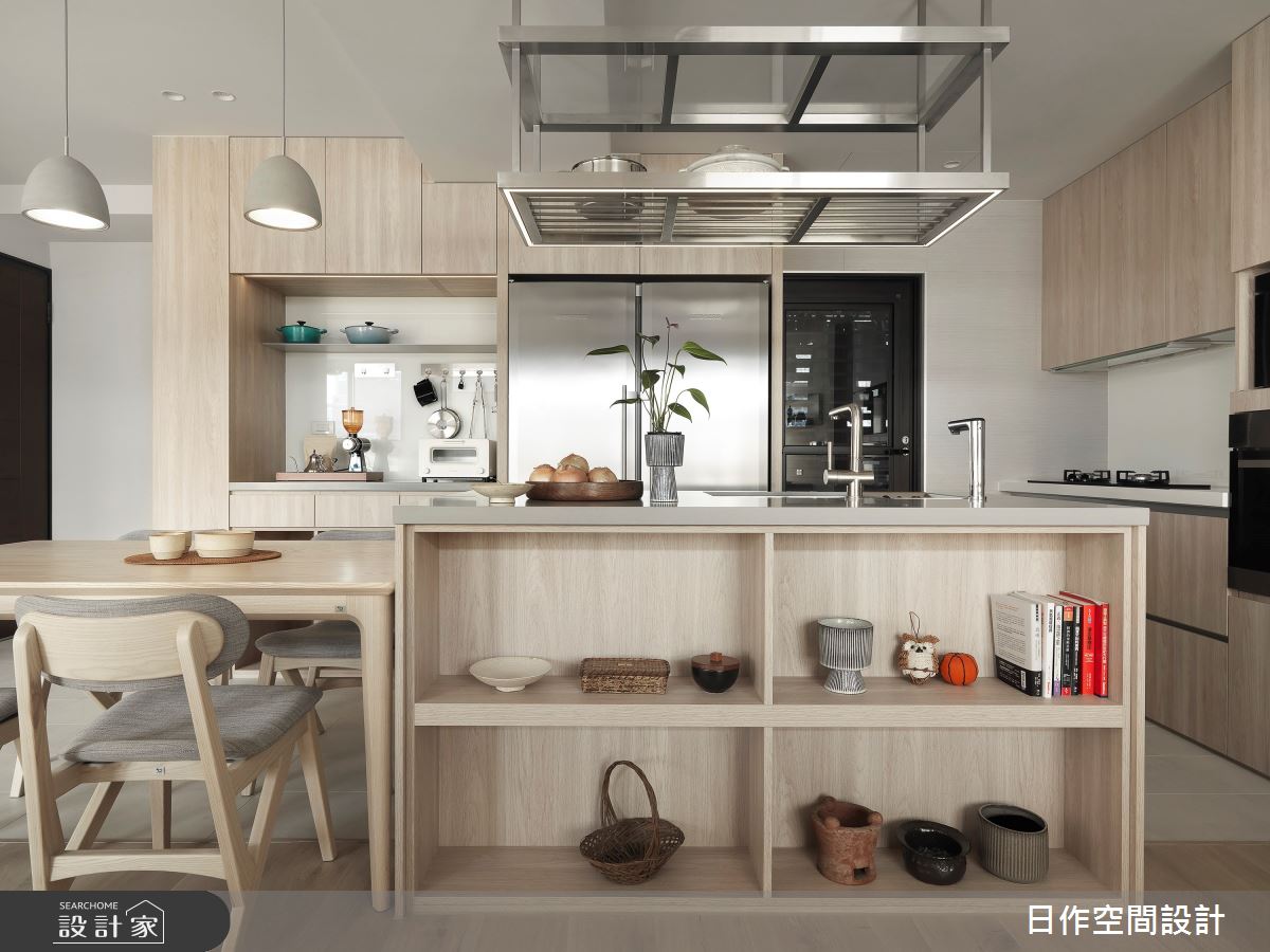 35坪新成屋(5年以下)＿日式無印風餐廳案例圖片＿日作空間設計有限公司＿日作_40之12