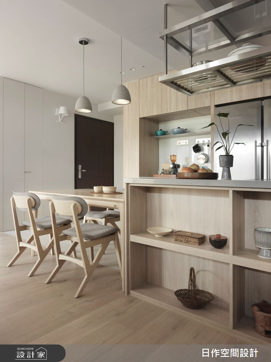 35坪新成屋(5年以下)＿日式無印風餐廳案例圖片＿日作空間設計有限公司＿日作_40之13
