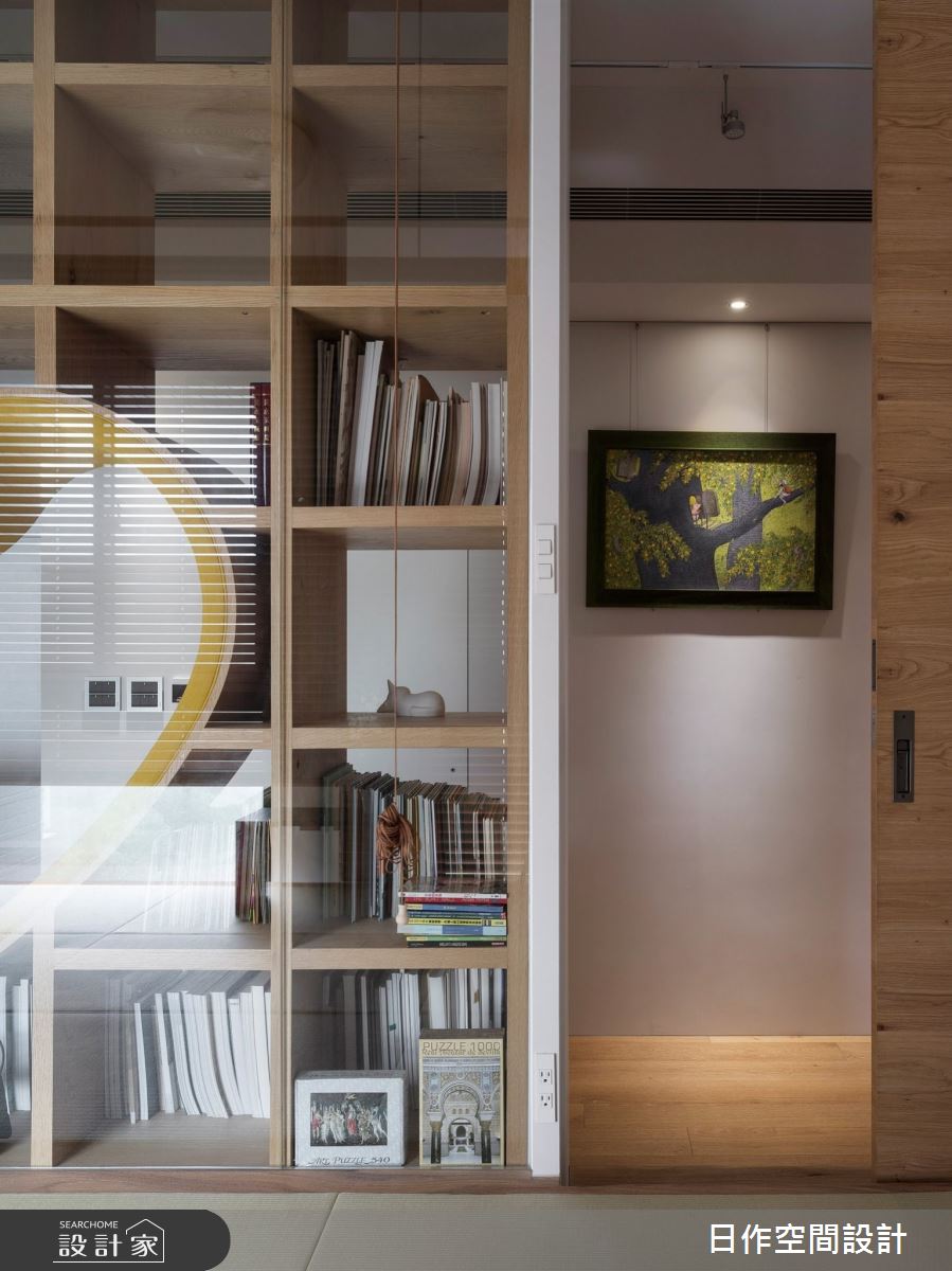 35坪新成屋(5年以下)＿新中式風走廊案例圖片＿日作空間設計有限公司＿日作_30之25