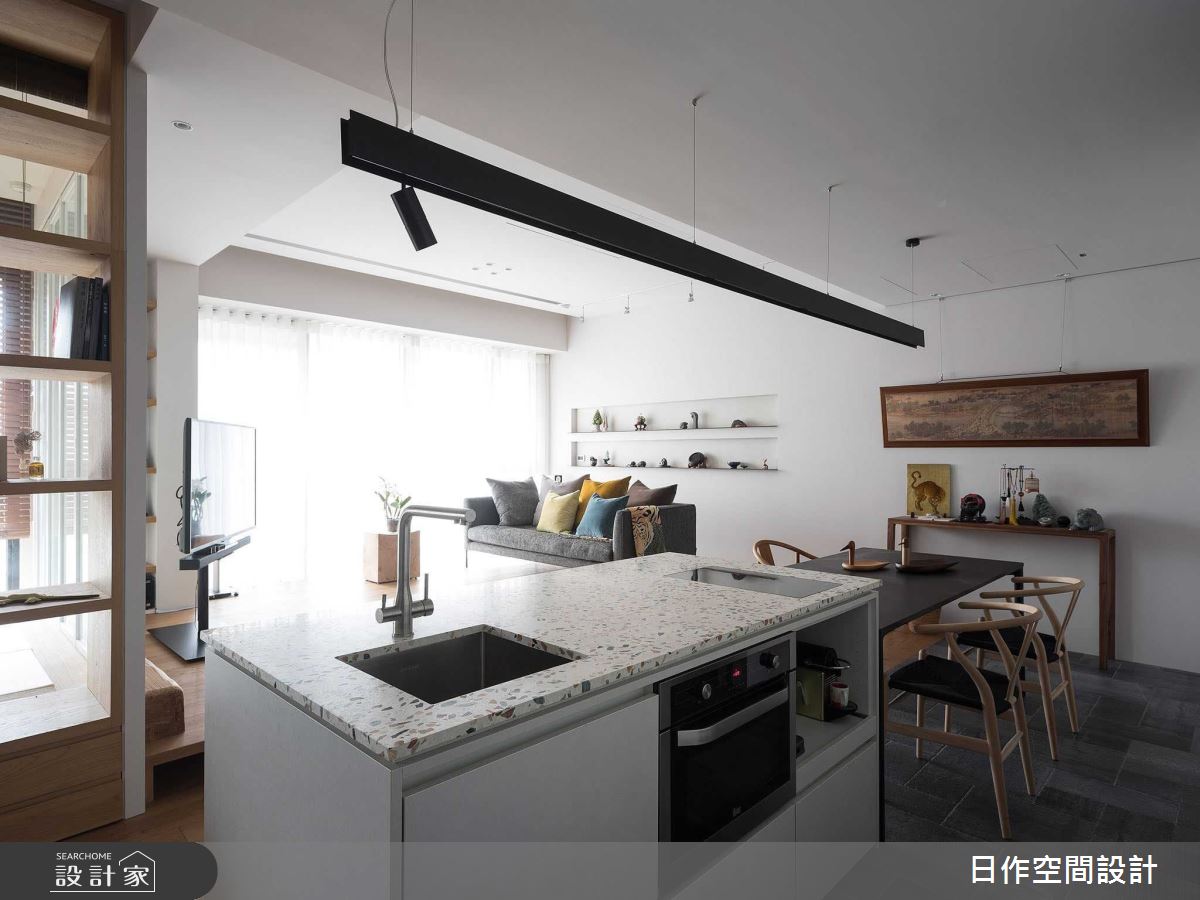 35坪新成屋(5年以下)＿新中式風餐廳案例圖片＿日作空間設計有限公司＿日作_30之5